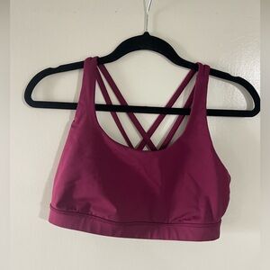 Lululemon Energy bra “magenta”